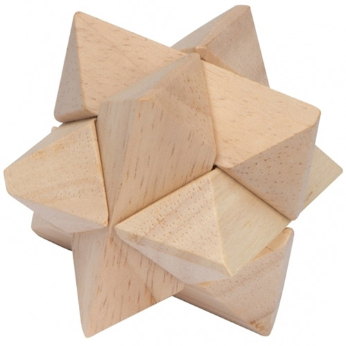 Puzzle drewniane TOULOUSE Beżowy 267613 