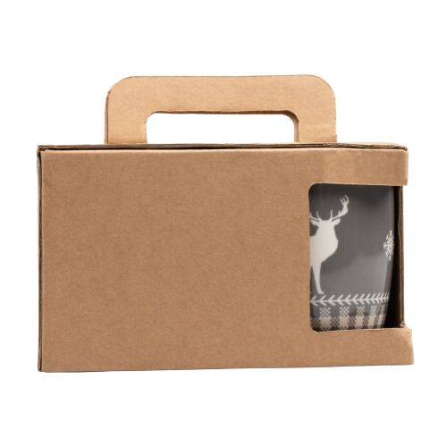 Zestaw 2 świątecznych kubków Ankara Wielokolorowy 2536mc (3)