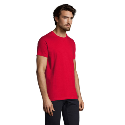 IMPERIAL Męski T-SHIRT 190g Czerwony S11500-RD-XL (2)