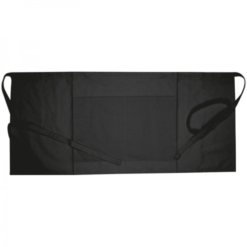 Fartuch kelnerski KOLDBY 160g/m² Czarny 138103 (1)