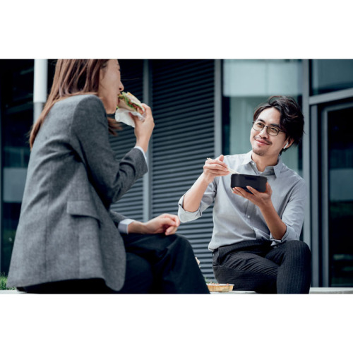 Torba termiczna na lunch Czarny MO2810-03 (8)