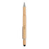 Bambusowy długopis z poziomicą drewna MO6559-40 (5) thumbnail