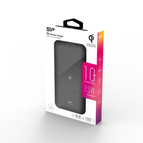 Ładowarka bezprzewodowa Io Qi210 Silicon Power Czarny EG827803 (5)