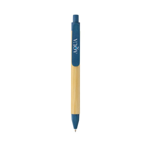 Długopis z papieru z recyklingu niebieski P611.115 (3)