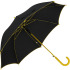 Parasol automatyczny Ø103 cm PARIS żółty 347208  thumbnail