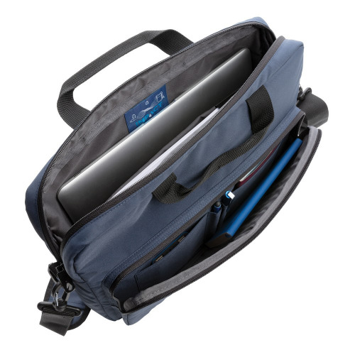 Torba na laptopa 15,6" AWARE™ RPET Niebieski P730.045 (5)