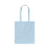 Torba z bawełny z recyklingu na zakupy Błękitny V8270-23 (1) thumbnail
