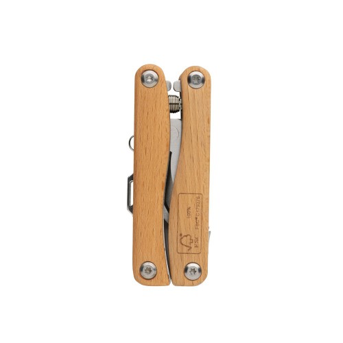Drewniane, ogrodowe narzędzie wielofunkcyjne brązowy P221.309 (4)
