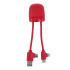 Kabel do ładowania Xoopar ICE-B Multi Czerwony LT41025-N0021 (3) thumbnail