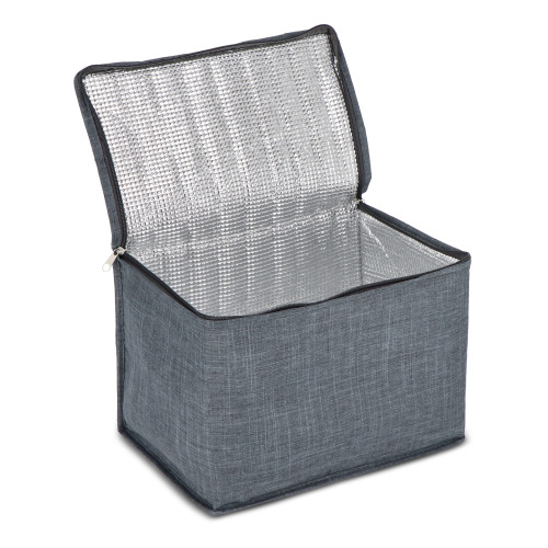 Składany (chłodzący) kosz InSideOut Sogne 38 x 26 x 25cm rPET Ciemnoszary LT57106-N0060 (1)