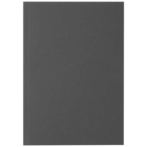Notatnik A5 Novella Austen z miękką okładką z materiału z recyklingu, 50 kartek Ciemnografitowy 21024990 (2)
