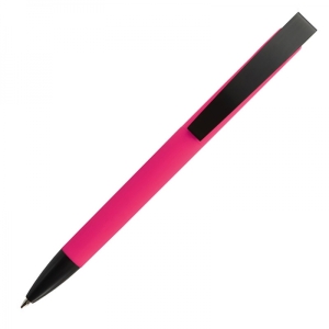 Długopis plastikowy BRESCIA różowy