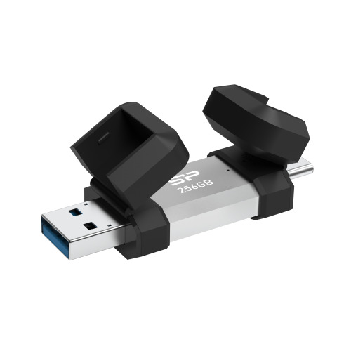 Pendrive Silicon Power Mobile - C51 3.2, 64GB Czarny EG834203 256GB (1)