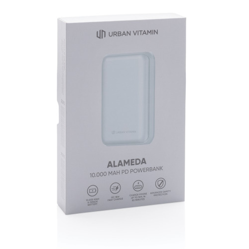 Szybki power bank 10000 mAh Urban Vitamin Biały P322.703 (11)