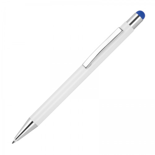 Długopis aluminiowy soft touch i touch pen JEAN Niebieski 1323804 