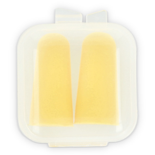 Zatyczki do uszu z pianki PU, zgodne z normą EN 352-2, SNR 37 dB żółty LT90504-N0041 (2)