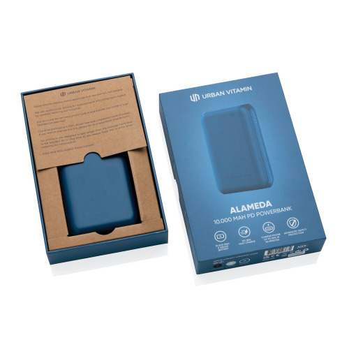 Szybki power bank 10000 mAh Urban Vitamin Niebieski P322.705 (7)