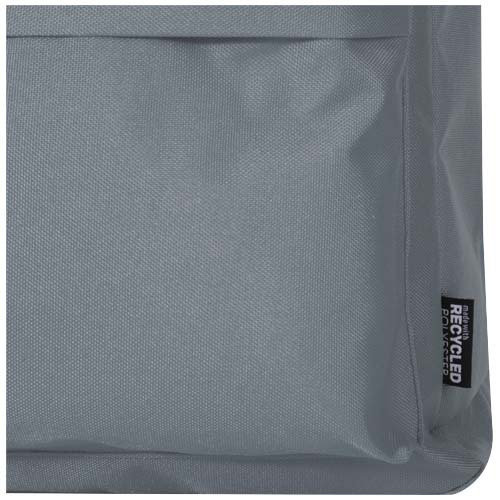 Byron plecak na 14-calowego laptopa o pojemności 16 l z recyklingu z certyfikatem GRS Szary 13009682 (6)