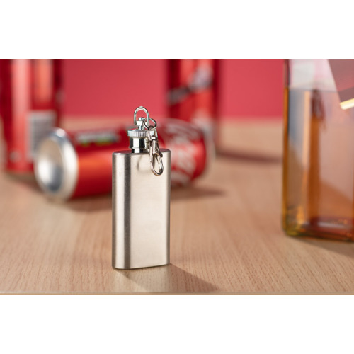 Brelok piersiówka FLASIK 50 ml Srebrny 17923-00 (5)