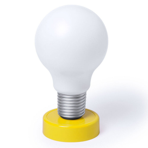 Stojąca lampka "żarówka" żółty V2883-08 