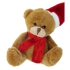 Nathan Brown, pluszowy miś świąteczny brązowo-czerwony HE261-56 (6) thumbnail