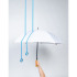 Bambusowy parasol automatyczny 23" AWARE™ RPET Biały P850.653 (5) thumbnail