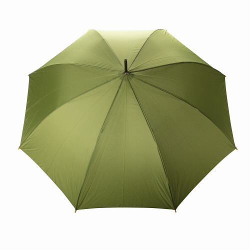 Bambusowy parasol automatyczny 27" AWARE™ RPET Zielony P850.667 (1)