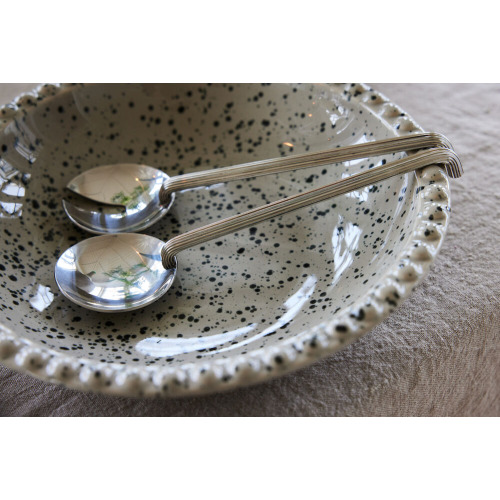 ESTELLE SZTUĆCE DO SAŁATKI, SREBRNY Srebrny 5018427- (1)