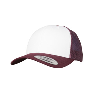 Retro Trucker Colored Front - Mossgreen / White / Olive