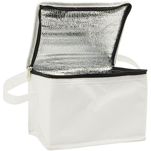 Torba termiczna na 6 puszek, włoknina 80g / Himmy Biały IP31022100 (4)