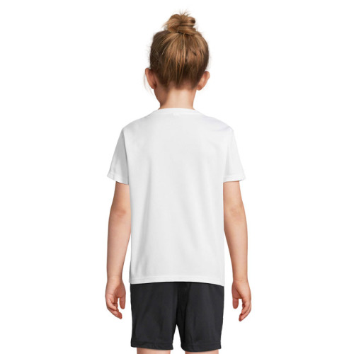 SPRINT KIDS SPORTS T-SHIRT Bialy S04773-WH-L (1)