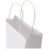 Kraft - torba papierowa z tektury 120 g/m² ze skręcanymi uchwytami – 18 x 9 x 23 cm Biały 1ZM02101 (3) thumbnail