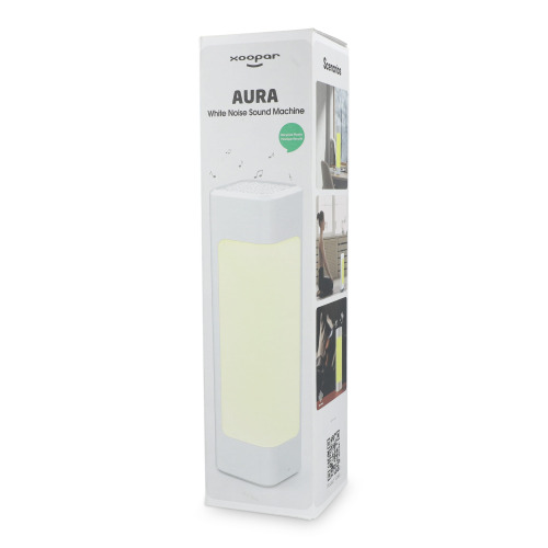 Głośnik White Noise Xoopar Aura wykonany z plastiku z recyklingu Biały LT41317-N0001 (7)