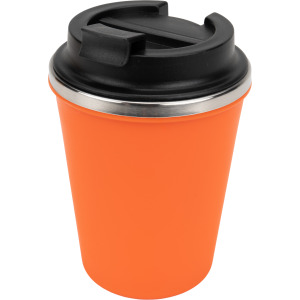 Kubek termiczny 350 ml z powłoką z recyklingu METODY Pomarańczowy