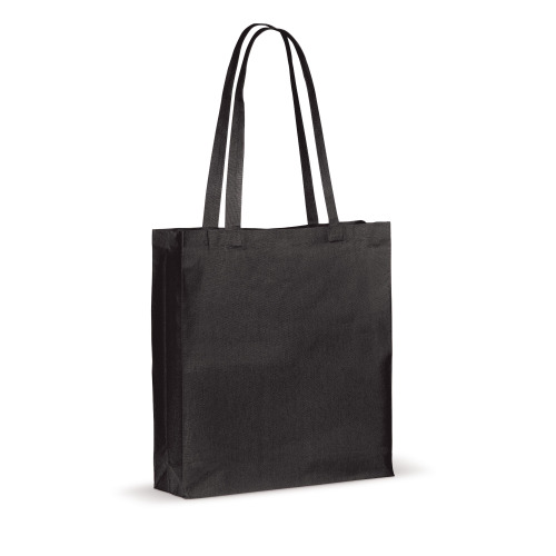 Torba na ramię bawelna OEKO-TEX® 140g/m² 38x10x42cm Czarny LT95158-N0002 