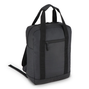 Plecak z powłoką PU, wykonany z materiału R-PET 600D, 27,5 x 12 x 37,5 cm, 12 l