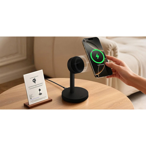 Magnetyczna ładowarka bezprzewodowa 25W Aukey Czarny VAM16-03 (3)