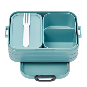 Lunchbox Take a Break Bento midi Nordic Green Mepal Turkusowy