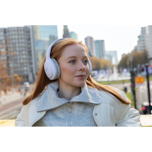 Bezprzewodowe słuchawki nauszne Urban Vitamin Belmond biały P329.763 (11)