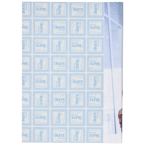 Notatnik Desk-Mate® w formacie A5 otwierany doformacie góry Biały 21209002 (2)