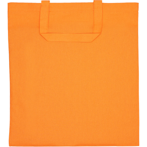 Torba bawełniana z krótkimi uszami 140 g/m2 BREGENZ Pomarańczowy 068010 (1)