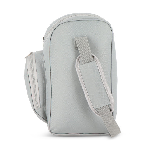 Torba chłodząca R-PET 600D 26 x 19 x 34cm 13L Szary LT95394-N0061 (5)