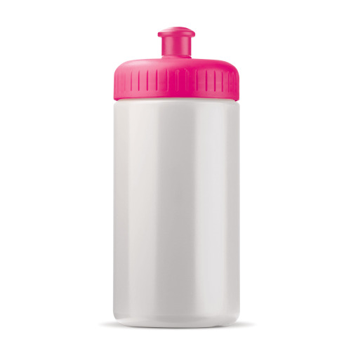 Bidon Sportowy Classic 500ml Biały / różowy LT98795-N0176 