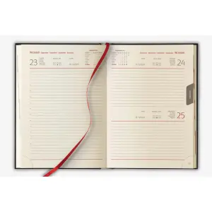 Kalendarz książkowy A5 dzienny Classic Natural Mar