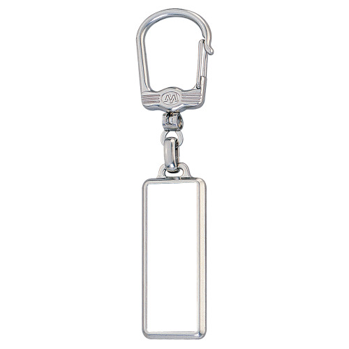 Metalowy brelok Srebrny matowy LT99610-N0091 
