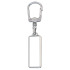 Metalowy brelok Srebrny matowy LT99610-N0091  thumbnail