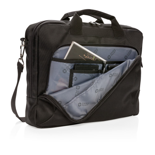 Torba na laptopa 15,6" Swiss Peak Deluxe Czarny P762.090 (2)