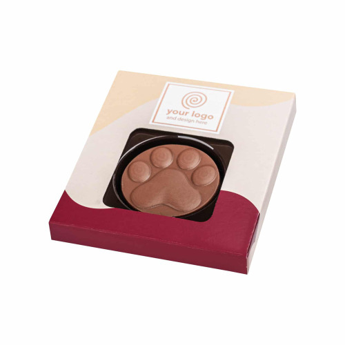 Czekoladowy kształt łapka 20 g Wielokolorwy S0490 