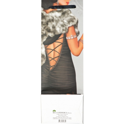 Torebka prezentowa na wino LOKEREN Wielokolorowy 3531fe (1)