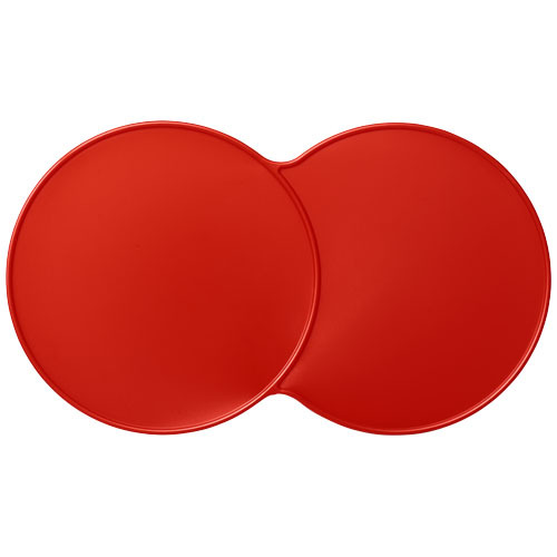 Podkładka podwójna wykonana z tworzywa sztucznego Sidekick Czerwony 21050803 (2)